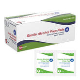 Alcohol Prep Pads Large Bx/100 Sterile - Precision Lab Works